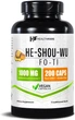 Добавка преміум-класу Екстракт кореня Фо-Ті Healthfare He Shou Wu Fo-Ti 200 капсул - зображення 1