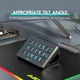 Міні-клавіатура консольна панель AJAZZ AKP153 Stream Controller, Studio Deck, 15 макропрограмованих клавіш, дії в програмах і SoftwarSe, таких як OBS, Twitch, YouTube тощо, для потокового передавання, ігор, роботи з Mac і ПК, Чорний - изображение 6