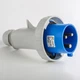 Вилка кабельна 63A, 220V, 2P+E, IP67, IDE (2651) - зображення 2