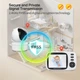 Видеоняня цифровая Baby Monitor MC632-A Pro поворотная камера 360° с монитором 3.2 дюйма, ночное видение, двусторонняя связь, видеонаблюдение и датчик движения Радионяня для малышей с микрофоном - изображение 3