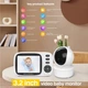 Видеоняня цифровая Baby Monitor MC632-A Pro поворотная камера 360° с монитором 3.2 дюйма, ночное видение, двусторонняя связь, видеонаблюдение и датчик движения Радионяня для малышей с микрофоном - изображение 8