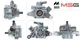 Насос ГУР Honda Civic 95-00, Honda HR-V 98-06, Honda CR-V 95-01 MSG HO008 (56110-P2A-023, 56110-P3F-003, 56110-P3F-013) - изображение 1