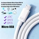 Micro USB 6A - 1м кабель для швидкої зарядки та передачі даних, високошвидкісний Micro USB кабель - изображение 3