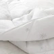 Зимова полуторна ковдра з алое вера 150*210 см, гіпоалергенна NATURE ALOE VERA ТЕП Білий (51050150210) - зображення 4