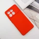 Чохол на Xiaomi Poco X6 Pro / для Ксяомі, сяомі, ксіомі редмі поко Х6 про силікон Червоний / Red - зображення 2