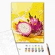 Картина по номерам Brushme Освежающий драконий фрукт 40x50 BS54448 - изображение 2