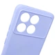 Чехол на Xiaomi Poco X6 Pro / для Ксяоми, сяоми, ксиоми поко Х6 про силикон Сиреневый / Light purple - изображение 2