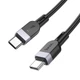Кабель USB Type-C до USB Type-C Провід шнур юсб тайп сі на юсб тайп сі для швидкої зарядки та передачі даних 1м 60W - зображення 4