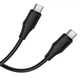 Кабель USB Type-C to USB Type-C Провод шнур юсб тайп си на юсб тайп си для быстрой зарядки и передачи данных 1м Black - изображение 2