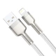 Зарядний кабель USB-Lightning для iPhone / Провід шнур Юсб Лайтнінг для зарядки айфона Apple пристроїв 2м 2.4A - зображення 3