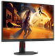 Монiтор 27" U27G4R Black/Red AOC 000335940 - зображення 9