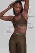 Жіночий спортивний комплект Alo Yoga Airlift Suit Up "Espresso" XS (W9780R_W51428R) - изображение 2