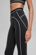 Жіночий спортивний комплект Alo Yoga Airlift Suit Up "Black/White" XXS (W9680R_W54341R) - изображение 12