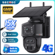 Автономная 4G камера Sectec ST-536-6M-AOV-4G с сим-картой, постоянной записью и солнечной панелью черная - изображение 2
