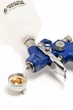 Краскопульт HVLP MINI ВБ 125 мл, пластик, Ø 0,8 мм, 70-110 л/мин, MASTER TOOL 80-8930 - изображение 3