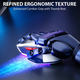 Мышь игровая Inphic IN9 Upgrade с комбинированным подключением, RGB, 12000 DPI, бело-серый - изображение 8