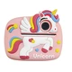 Дитячий фотоапарат миттєвого друку з двома камерами Children's Digital Print Camera D1-A підтримка microSD Pink Unicorn - зображення 2