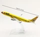 Модель літака Boeing 737 NOK Air (Angry Birds) 1:400 металева лита колекційна модель пасажирського авіалайнера 16 см - зображення 3