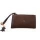 Кожаная сумочка косметичка Lira Brown Mini 065 lazer brown - изображение 1