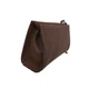 Кожаная сумочка косметичка Lira Brown Mini 065 lazer brown - изображение 2