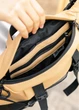 Большая женская поясная сумка бананка Sambag DynamicDart бежевая 38×21×7 см (80411026) - изображение 7