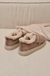 Женские зимние кроссовки PARADIZE SHOES из темно-бежевой замши на липучках с меховой опушкой 36 размер (стелька 24 см) - изображение 3