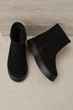Женские зимние угги PARADIZE SHOES из черной замши с молнией на внешней стороне на высокой подошве 38 размер (стелька 24,7 см) - изображение 3