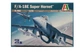 Збірна модель 1/72 літак F/A-18E Super Hornet Italeri 0083 - изображение 1