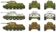 Збірна модель 1:72 комплект з двох моделей танк T34/76 m42 Italeri 7523 - изображение 4