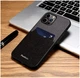 Чохол Jinduka Leather Pocket протиударний для iPhone 13 чорний - зображення 5