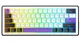 Клавіатура HATOR Hellyberry HK60 wireless White-Violet (HK60_wireless) - зображення 1