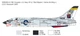 Збірна модель 1/72 винищувач F-8E Хрестоносець Italeri 1456 - изображение 4