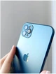Чехол силиконовый AG-Matte с защитой камеры для iPhone 14 голубой MagSafe противоударный - изображение 9
