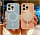 Чохол силікон MagSafe захист камери для iPhone 14 Pro Max рожевий - зображення 8