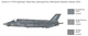 Збірна модель 1/72 реактивний літак Lockheed Martin F-35B Lightning II STOVL Italeri 1425 - изображение 4