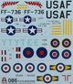 Збірна модель 1:72 літак F-51D Mustang Italeri 0086 - изображение 3