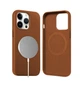 Чохол Jinduka Leather Hybrid протиударний для iPhone 13 фіолетовий шкірозамінник - зображення 8