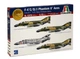 Збірна модель 1:72 винищувач F-4 C/D/J PHANTOM II ACES USAF-US Navy Vietnam ACES Italeri 1373 - изображение 1
