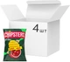 Упаковка натуральных чипсов Chipsters Волнистые со вкусом томат спайси 95 г х 4 шт (4823127313336) - изображение 1