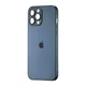Чохол силікон AG-Matte з MagSafe захист камери для iPhone 13 Pro Max зелений - зображення 1