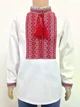 Дитяча вишиванка для хлопчика Мальви ВХ-0206 98 см Біла (ROZ6400148177) - изображение 2