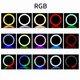 Кольцевая LED лампа 56 см RGB для фото и видео съемки с пультом управления и 480 светодиодов - изображение 4