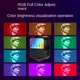 Мини-светильник для селфи LED AY-72 RGB с зажимом для смартфонов и ноутбуков для макияжа и видеосъемки - изображение 2