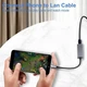 Адаптер USB C To Lan для Mac з RJ45 1000Mbps з'єднання інтернет та мережі чорний - зображення 6
