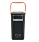 Зовнішній акумулятор (Power Bank) TUGII Y103 30000 mAh, швидка зарядка PD + QC 3.0, LED-дисплей, ліхтарик, ручка для перенесення, чорний - зображення 3