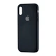 Чохол Silicone Full Cover протиударний для iPhone X/XS чорний - зображення 1