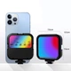Селфи вспышка WLR1RGB LED подсветка для смартфонов и фото с RGB освещением для ярких снимков в темноте - изображение 5