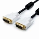 Кабель DVI 1.8 м високоякісний для підключення моніторів та проекторів передачі відео без втрат - зображення 7