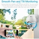 IP WiFi камера 3MP HD уличная с поворотом и ночным режимом для видеонаблюдения и безопасности - изображение 7