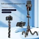 Штатив Monopod Tripod для телефону та фотоапарата гнучкий телескопічний з Bluetooth пультом дистанційного керування - зображення 4